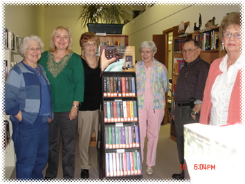 Friends with the Playaways they matched funds with Marshall Regional Arts Council for the library